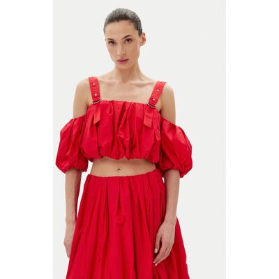 PINKO Top 105176 A2LD Červená Regular Fit Ženy PINKO Top 105176 A2LD Červená Regular Fit Ženy