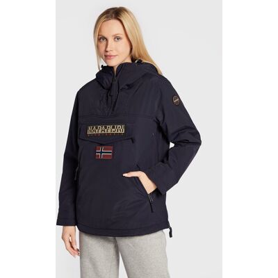 Napapijri Bunda anorak Rainforest NP0A4GM6 Tmavomodrá Regular Fit Ženy Napapijri Bunda anorak Rainforest NP0A4GM6 Tmavomodrá Regular Fit Ženy