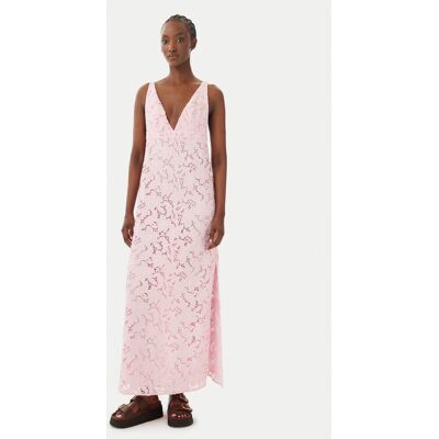 MICHAEL Michael Kors Letné šaty MS683HIKR1 Svetloružová Slim Fit Ženy MICHAEL Michael Kors Letné šaty MS683HIKR1 Svetloružová Slim Fit Ženy