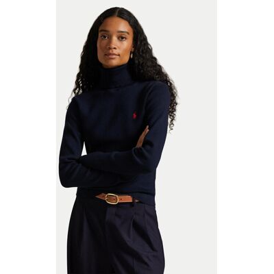 Polo Ralph Lauren Rolák 211959287001 Tmavomodrá Regular Fit Ženy Polo Ralph Lauren Rolák 211959287001 Tmavomodrá Regular Fit Ženy