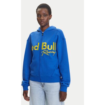 Pepe Jeans Mikina Red Bull Racing Logo RL580011 Modrá Relaxed Fit Ženy Pepe Jeans Mikina Red Bull Racing Logo RL580011 Modrá Relaxed Fit Ženy