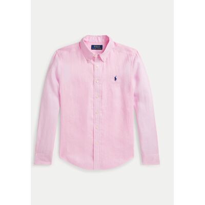 Polo Ralph Lauren Košeľa 323967600002 Ružová Regular Fit Deti Polo Ralph Lauren Košeľa 323967600002 Ružová Regular Fit Deti