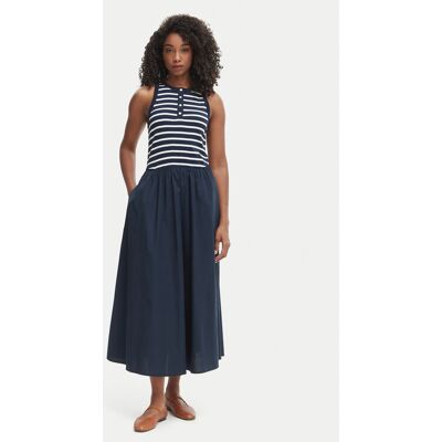 Tommy Hilfiger Každodenné šaty WW0WW49628 Tmavomodrá Regular Fit Ženy Tommy Hilfiger Každodenné šaty WW0WW49628 Tmavomodrá Regular Fit Ženy