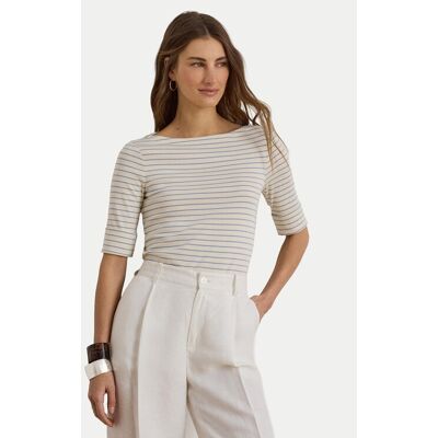 LAUREN RALPH LAUREN Blúzka Judy 200P13919001 Béžová Regular Fit Ženy LAUREN RALPH LAUREN Blúzka Judy 200P13919001 Béžová Regular Fit Ženy