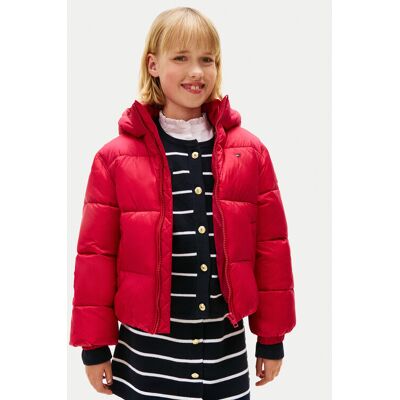 Tommy Hilfiger Zimné bundy KG0KG08759 D Červená Regular Fit Deti Tommy Hilfiger Zimné bundy KG0KG08759 D Červená Regular Fit Deti