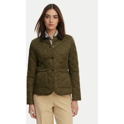 Barbour Prechodná bunda Deveron LQU1012OL51 Zelená Regular Fit Ženy Barbour Prechodná bunda Deveron LQU1012OL51 Zelená Regular Fit Ženy