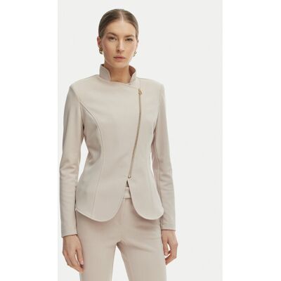 Rinascimento Sako CFC0127901003 Béžová Slim Fit Ženy Rinascimento Sako CFC0127901003 Béžová Slim Fit Ženy