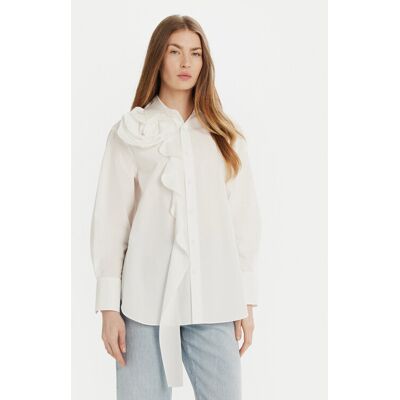 Marella Košeľa Ketch 2513111101 Biela Regular Fit Ženy Marella Košeľa Ketch 2513111101 Biela Regular Fit Ženy