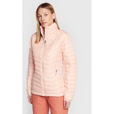 Columbia Prechodná bunda Powder Lite 1699061 Oranžová Regular Fit Ženy Columbia Prechodná bunda Powder Lite 1699061 Oranžová Regular Fit Ženy