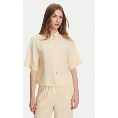 Marella Košeľa Ouvert 2513111154 Žltá Regular Fit Ženy Marella Košeľa Ouvert 2513111154 Žltá Regular Fit Ženy