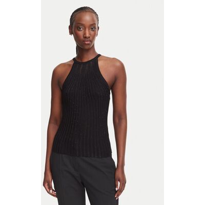 Guess Top W6YR48 Z1259 Čierna Regular Fit Ženy Guess Top W6YR48 Z1259 Čierna Regular Fit Ženy