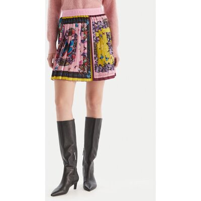 Versace Jeans Couture Plisovaná sukňa 79HAE8P0 NS726 Farebná Regular Fit Ženy Versace Jeans Couture Plisovaná sukňa 79HAE8P0 NS726 Farebná Regular Fit Ženy