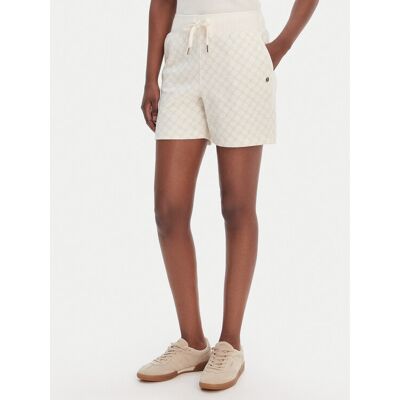 JOOP! Športové kraťasy 30104352 Béžová Regular Fit Ženy JOOP! Športové kraťasy 30104352 Béžová Regular Fit Ženy