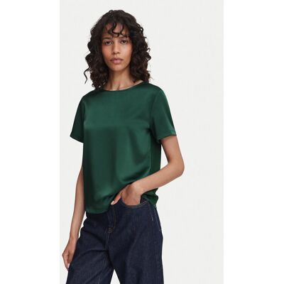 Weekend Max Mara Blúzka Gilbert 2625946041 Tmavo zelená Regular Fit Ženy Weekend Max Mara Blúzka Gilbert 2625946041 Tmavo zelená Regular Fit Ženy