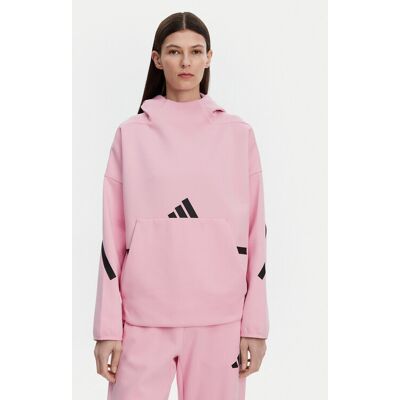 adidas Mikina Z.N.E. JD5992 Ružová Loose Fit Ženy adidas Mikina Z.N.E. JD5992 Ružová Loose Fit Ženy