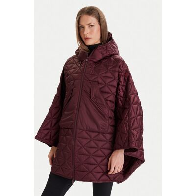 Save The Duck Prechodná bunda D42465W JADE21 Bordová Relaxed Fit Ženy Save The Duck Prechodná bunda D42465W JADE21 Bordová Relaxed Fit Ženy
