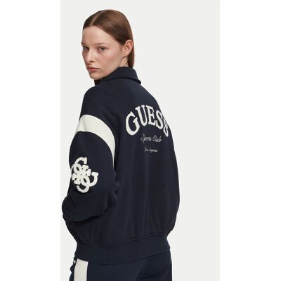 Guess Bundy bomber V6YL07 K4293 Tmavomodrá Regular Fit Ženy Guess Bundy bomber V6YL07 K4293 Tmavomodrá Regular Fit Ženy