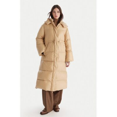 ViCOLO Vatovaná bunda TF0086 Béžová Regular Fit Ženy ViCOLO Vatovaná bunda TF0086 Béžová Regular Fit Ženy