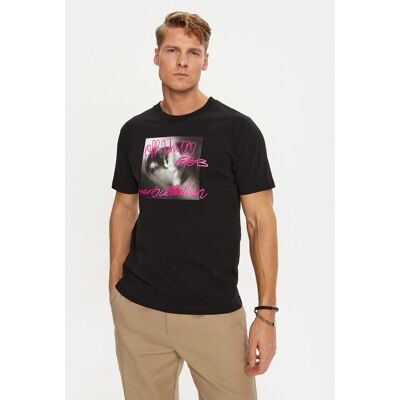 Off-White Tričko OMAA027F22JER0141068 Čierna Regular Fit Ženy Off-White Tričko OMAA027F22JER0141068 Čierna Regular Fit Ženy