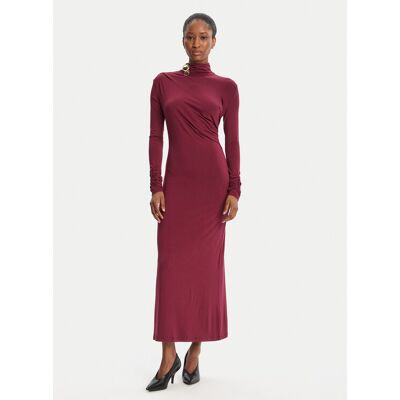 Simona Corsellini Večerné šaty A25CPAB00601 Bordová Slim Fit Ženy Simona Corsellini Večerné šaty A25CPAB00601 Bordová Slim Fit Ženy