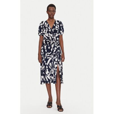 Joseph Ribkoff Letné šaty 251014 Tmavomodrá Regular Fit Ženy Joseph Ribkoff Letné šaty 251014 Tmavomodrá Regular Fit Ženy