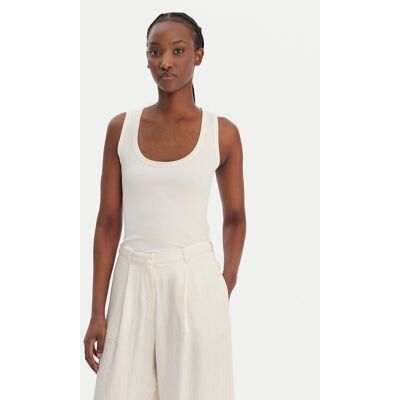 Marella Top Orata 2613941015 Écru Slim Fit Ženy Marella Top Orata 2613941015 Écru Slim Fit Ženy