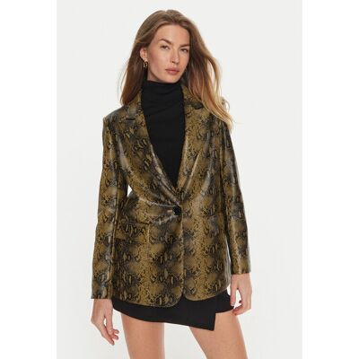 Sisley Sako 2S6VLW029 Hnedá Regular Fit Ženy Sisley Sako 2S6VLW029 Hnedá Regular Fit Ženy