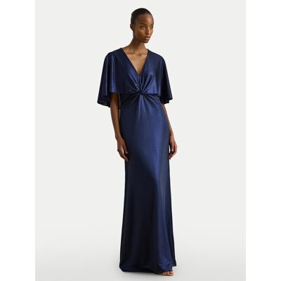 LAUREN RALPH LAUREN Večerné šaty 253P04061003 Tmavomodrá Regular Fit Ženy LAUREN RALPH LAUREN Večerné šaty 253P04061003 Tmavomodrá Regular Fit Ženy