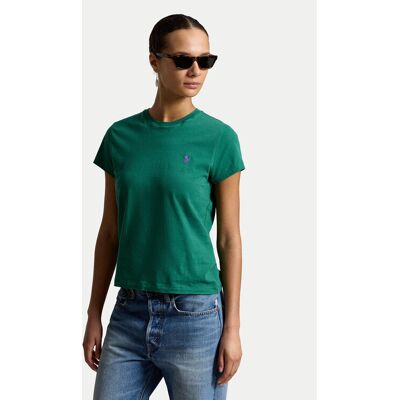 Polo Ralph Lauren Tričko 211B14605027 Zelená Regular Fit Ženy Polo Ralph Lauren Tričko 211B14605027 Zelená Regular Fit Ženy