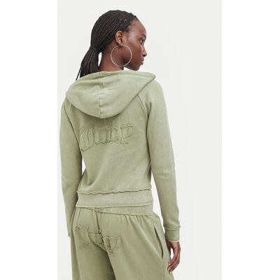 Juicy Couture Mikina JCWAS226320 Kaki Regular Fit Ženy Juicy Couture Mikina JCWAS226320 Kaki Regular Fit Ženy