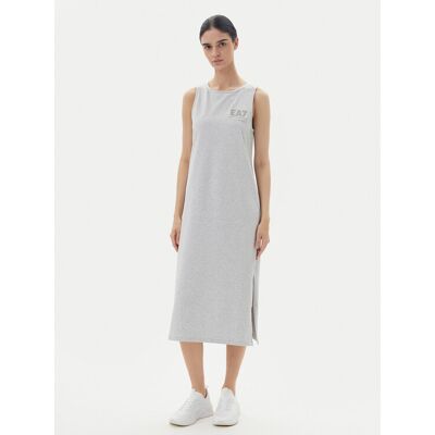 EA7 Emporio Armani Každodenné šaty 7W000180 AF12484 O8002 Sivá Regular Fit Ženy EA7 Emporio Armani Každodenné šaty 7W000180 AF12484 O8002 Sivá Regular Fit Ženy