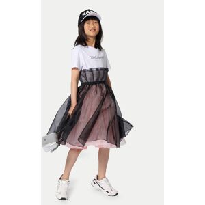 Karl Lagerfeld Kids Každodenné šaty Z31140 D Ružová Regular Fit Deti Karl Lagerfeld Kids Každodenné šaty Z31140 D Ružová Regular Fit Deti