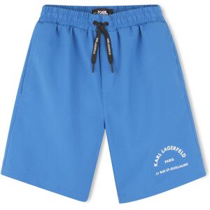 Karl Lagerfeld Kids Plavecké šortky Z30411 D Modrá Regular Fit Deti Karl Lagerfeld Kids Plavecké šortky Z30411 D Modrá Regular Fit Deti