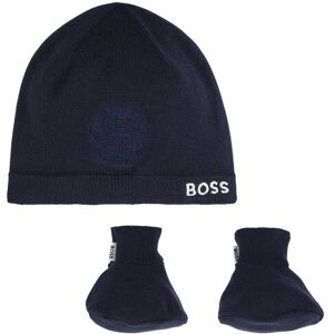 BOSS Set čiapka a ponožky J51633 Tmavomodrá Deti BOSS Set čiapka a ponožky J51633 Tmavomodrá Deti