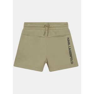 Karl Lagerfeld Kids Športové kraťasy Z30025 S Zelená Regular Fit Deti Karl Lagerfeld Kids Športové kraťasy Z30025 S Zelená Regular Fit Deti
