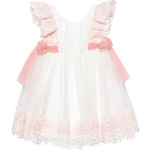 Abel & Lula Elegantné šaty 5006 Biela Regular Fit Deti Abel & Lula Elegantné šaty 5006 Biela Regular Fit Deti