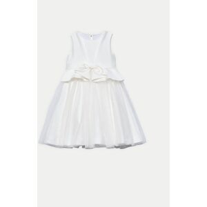 Abel & Lula Elegantné šaty 5034 Biela Regular Fit Deti Abel & Lula Elegantné šaty 5034 Biela Regular Fit Deti