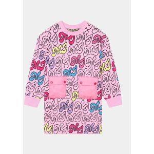 Marc Jacobs Úpletové šaty W12462 Ružová Regular Fit Deti Marc Jacobs Úpletové šaty W12462 Ružová Regular Fit Deti