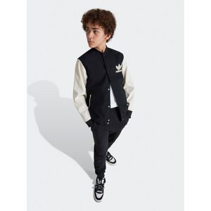 adidas Bundy bomber adicolor IY7505 Čierna Regular Fit Deti adidas Bundy bomber adicolor IY7505 Čierna Regular Fit Deti