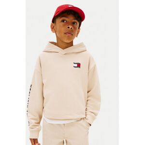 Tommy Hilfiger Mikina Wavy Flag KB0KB10319 Béžová Regular Fit Deti Tommy Hilfiger Mikina Wavy Flag KB0KB10319 Béžová Regular Fit Deti