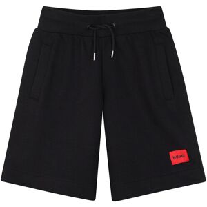 HUGO Športové kraťasy G01183 D Čierna Regular Fit Deti HUGO Športové kraťasy G01183 D Čierna Regular Fit Deti
