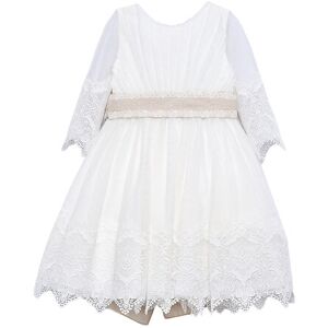 Abel & Lula Elegantné šaty 5028 Biela Regular Fit Deti Abel & Lula Elegantné šaty 5028 Biela Regular Fit Deti