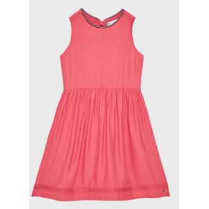 Tommy Hilfiger Každodenné šaty Ceremonial KG0KG07020 M Ružová Regular Fit Deti Tommy Hilfiger Každodenné šaty Ceremonial KG0KG07020 M Ružová Regular Fit Deti