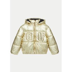 Guess Vatovaná bunda J4BL10 WEYO0 Zlatá Regular Fit Deti Guess Vatovaná bunda J4BL10 WEYO0 Zlatá Regular Fit Deti
