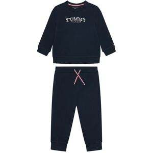 Tommy Hilfiger Tepláková súprava Monotype KN0KN02162 Modrá Wide Leg Deti Tommy Hilfiger Tepláková súprava Monotype KN0KN02162 Modrá Wide Leg Deti