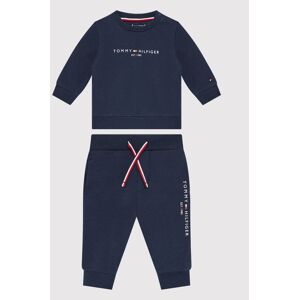Tommy Hilfiger Tepláková súprava Baby Essential KN0KN01485 Tmavomodrá Regular Fit Deti Tommy Hilfiger Tepláková súprava Baby Essential KN0KN01485 Tmavomodrá Regular Fit Deti