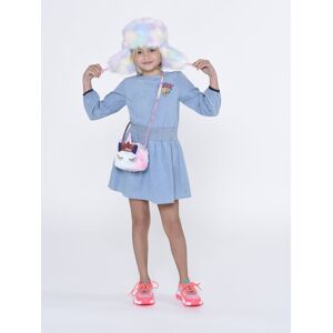 Billieblush Každodenné šaty U12779 Modrá Regular Fit Deti Billieblush Každodenné šaty U12779 Modrá Regular Fit Deti