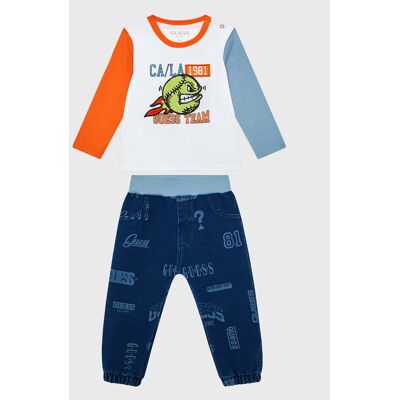 Guess Súprava blúzka a nohavice I3RG08 K8HM3 Farebná Regular Fit Deti Guess Súprava blúzka a nohavice I3RG08 K8HM3 Farebná Regular Fit Deti