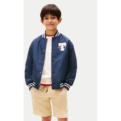 Tommy Hilfiger Bundy bomber KB0KB09740 Tmavomodrá Relaxed Fit Deti Tommy Hilfiger Bundy bomber KB0KB09740 Tmavomodrá Relaxed Fit Deti