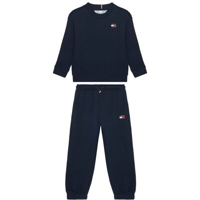 Tommy Hilfiger Tepláková súprava KS0KS00708 M Tmavomodrá Regular Fit Deti Tommy Hilfiger Tepláková súprava KS0KS00708 M Tmavomodrá Regular Fit Deti